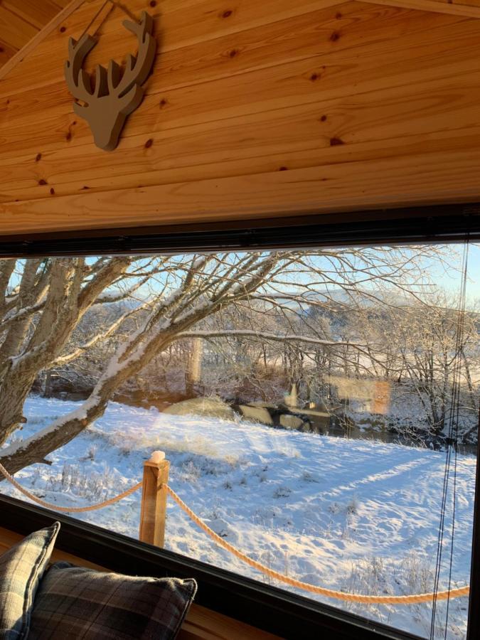 River Huts, Highland River Retreat With Hot Tub Inverness Exterior foto